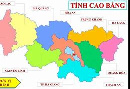 Bản Đồ Tỉnh Cao Bằng Mới Nhất