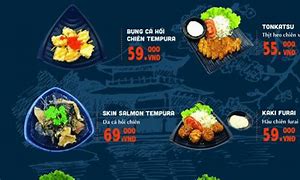 Sushi Co Chu Nho Thực Đơn