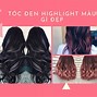 Tóc Đen Highlight Màu Gì Đẹp